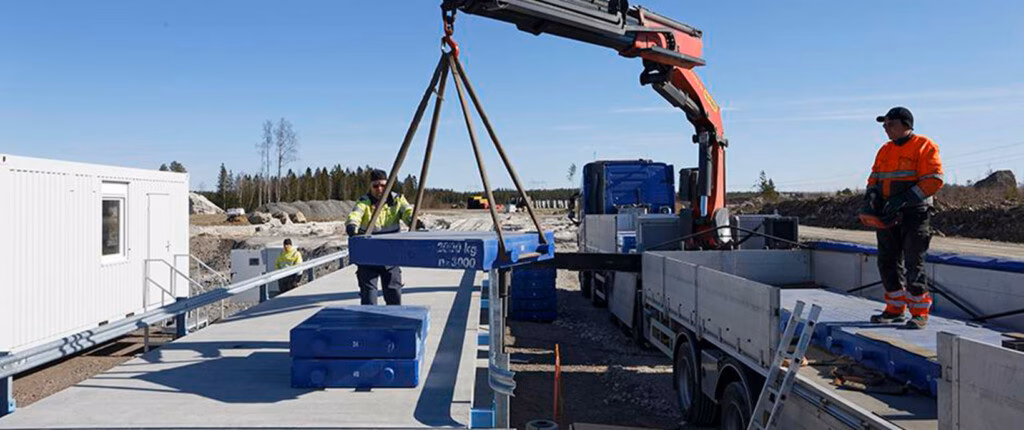 Tamtron sørger også for installation og vedligeholdelse af lastebilvægte.